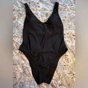 NWT Mossimo Black One-Piece Swimsuit size XL